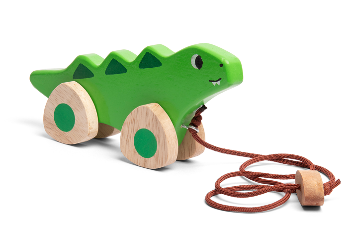 Pull Along Alligator Toy