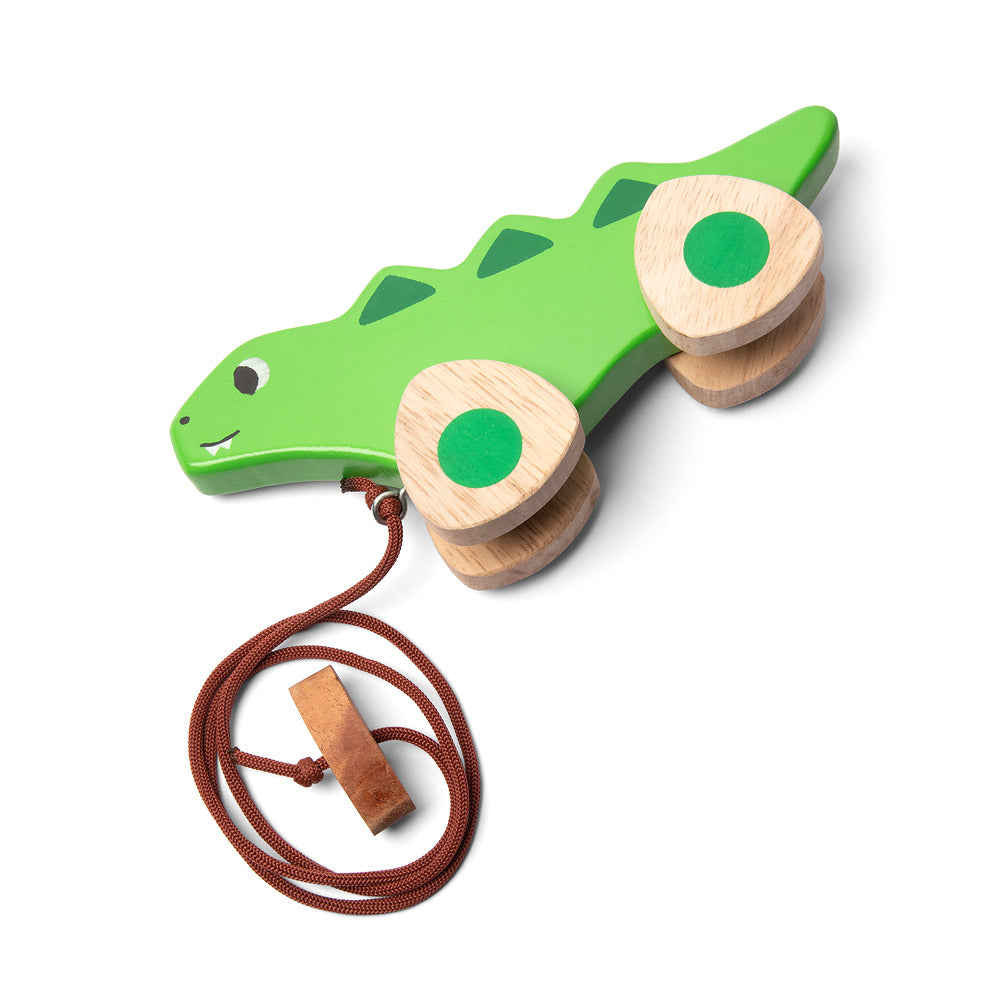 Pull Along Alligator Toy