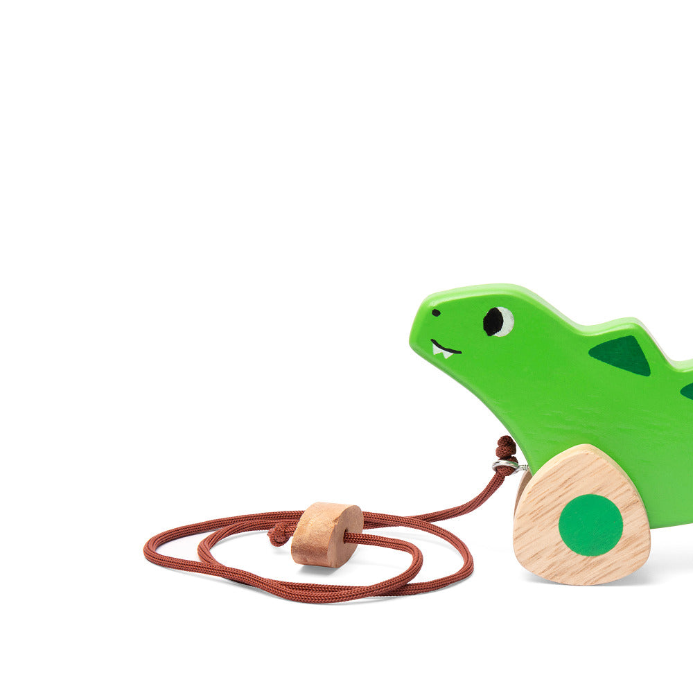 Pull Along Alligator Toy