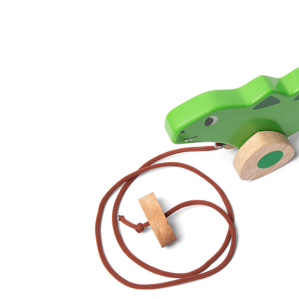 Pull Along Alligator Toy