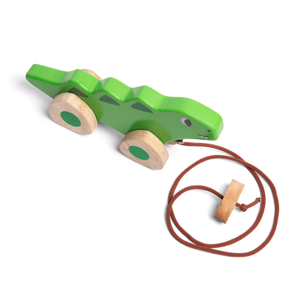 Pull Along Alligator Toy