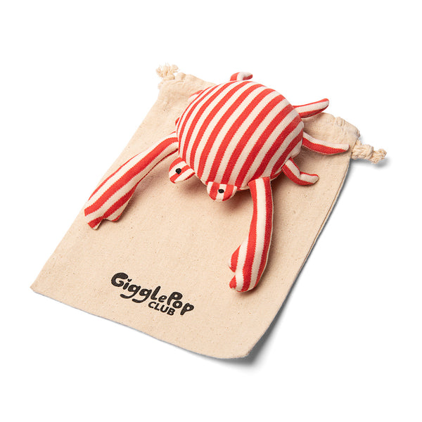 Crab Fabric Rattle