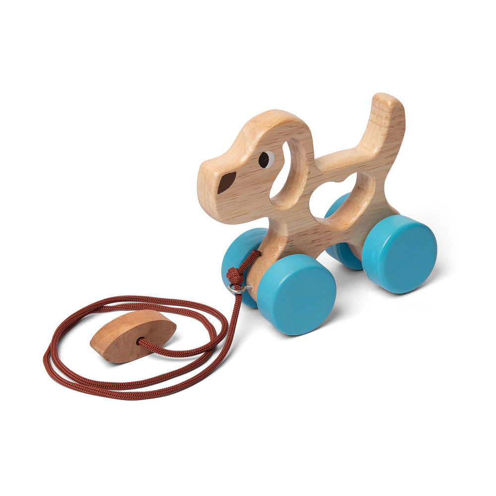 Pull Along Dog Toy