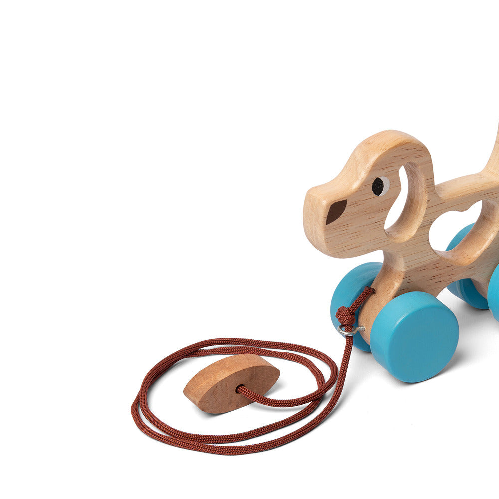 Pull Along Dog Toy