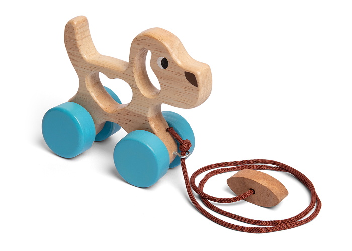 Pull Along Dog Toy