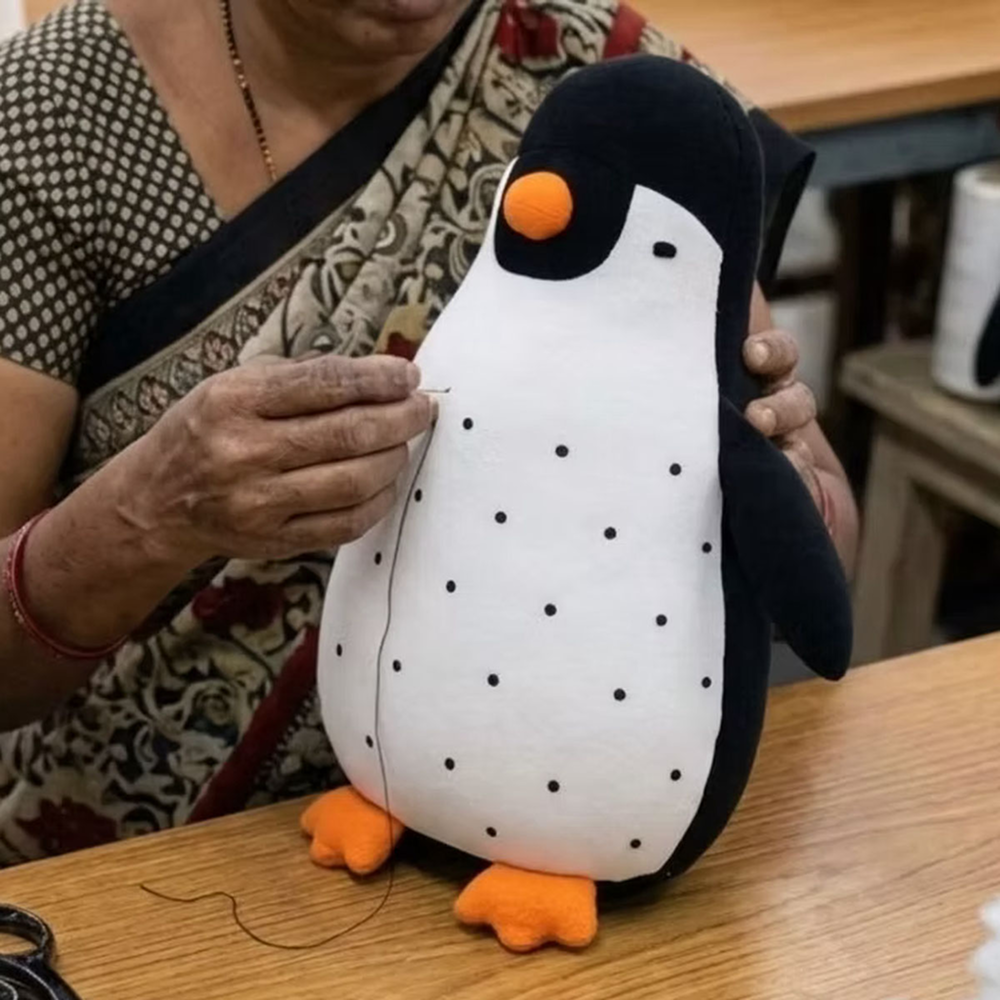 Penguin Fabric Toy