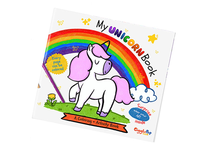 Unicorn Coloring & Activity Book And Stickers